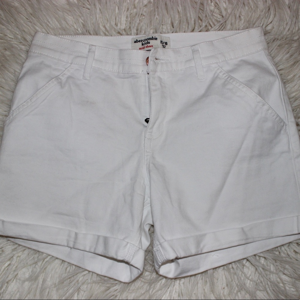 Abercombie Kids White shorts
